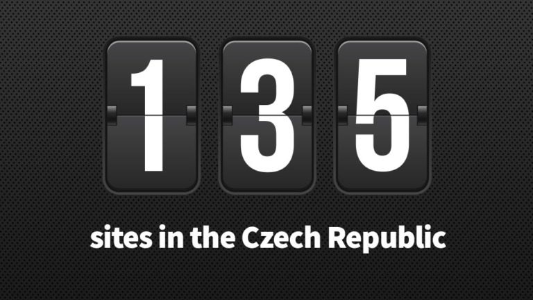 135 digital car washes in the Czech Republic