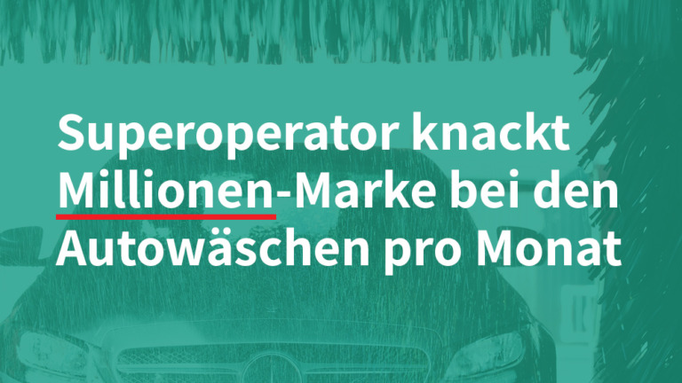 Gute Zeiten für die Autowäsche